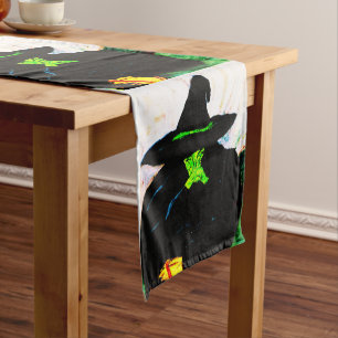 WICKED MELTING WITCH SHORT TABLE RUNNER