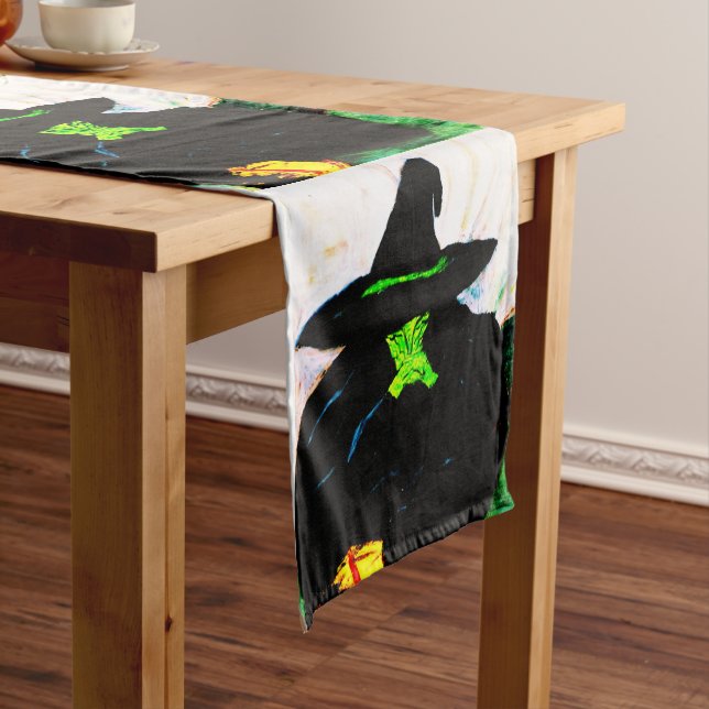 WICKED MELTING WITCH SHORT TABLE RUNNER (In Situ)