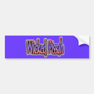 Wicked Pissah! Bumper Sticker