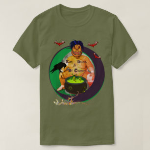 Wicked Pumpkin Halloween Fatigue T-Shirt