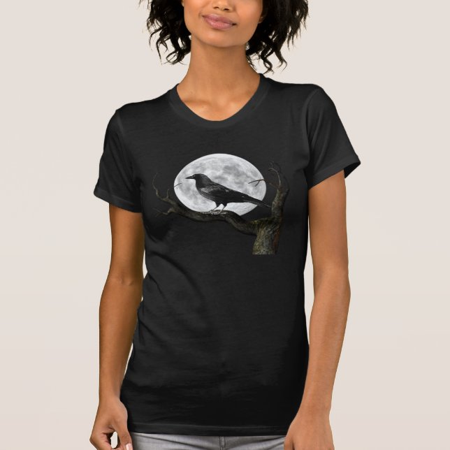Wicked Raven Short Sleeved Tee Shirt (Front)