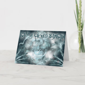 Wicked Samhain Greetings Card