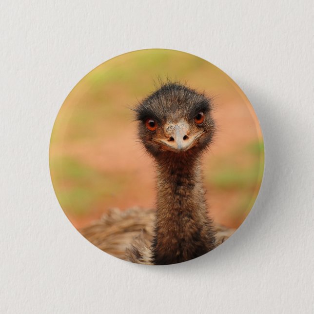 Wicked smile 6 cm round badge (Front)