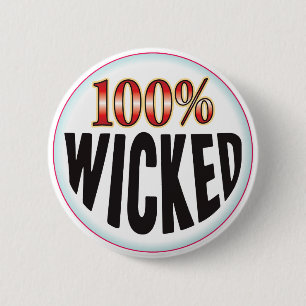 Wicked Tag 6 Cm Round Badge