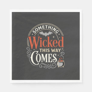 Wicked This Way Comes Halloween Design_1 Napkin