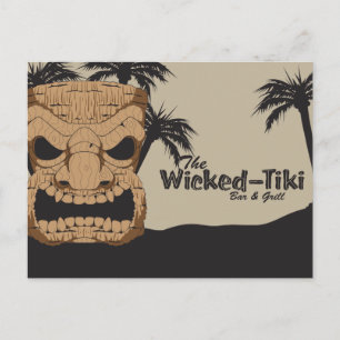 Wicked Tiki Bar Postcards