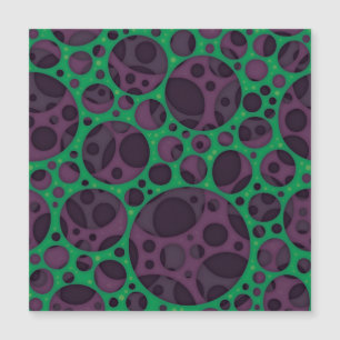 Wicked Trippy Abstract Slime Holes Design Pattern