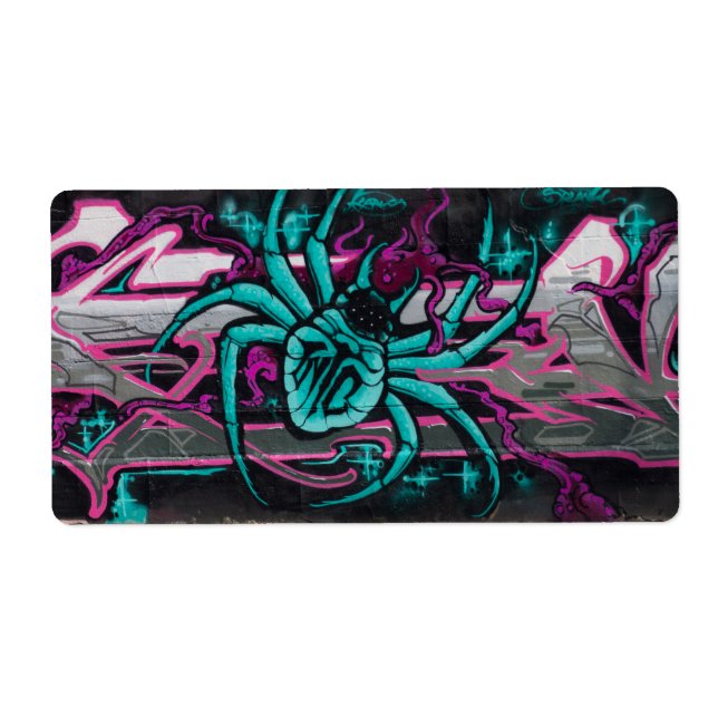 Wicked Turquoise Spider (Front)