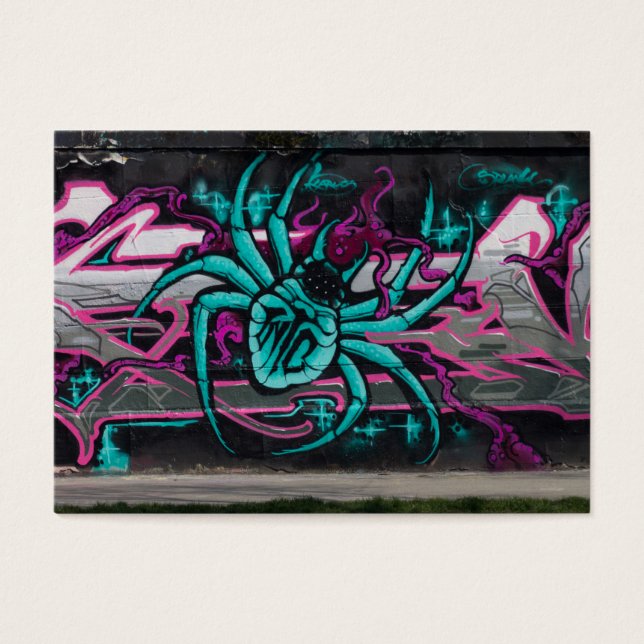 Wicked Turquoise Spider (Front)