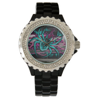 Wicked Turquoise Spider Watch