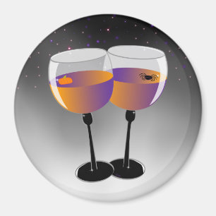 Wicked Wine Magnet