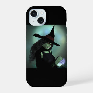Wicked Witch Casting a Spell iPhone 15 Case