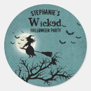 Wicked Witch Classic Round Sticker