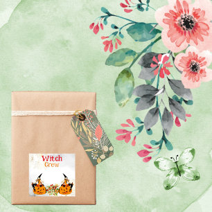 Wicked Witch Crew Halloween Orange Jack O Lanterns