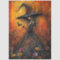 Wicked Witch in Large Hat Decoupage Tissue Paper