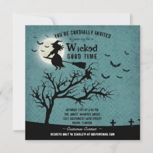 Wicked Witch Invitation