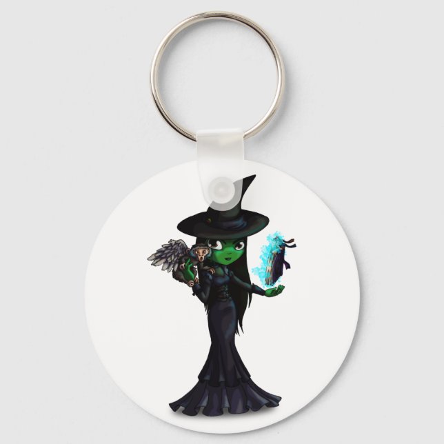Wicked Witch Key Ring (Front)