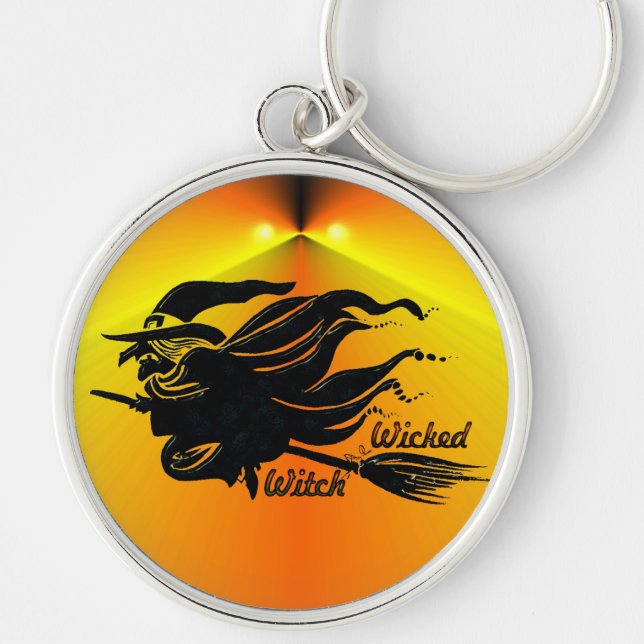 Wicked Witch Key Ring (Front)