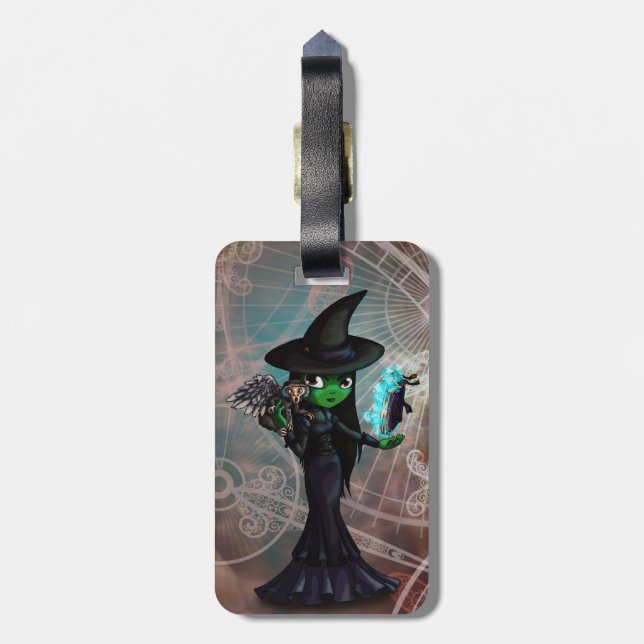 Wicked Witch Luggage Tag (Back Vertical)