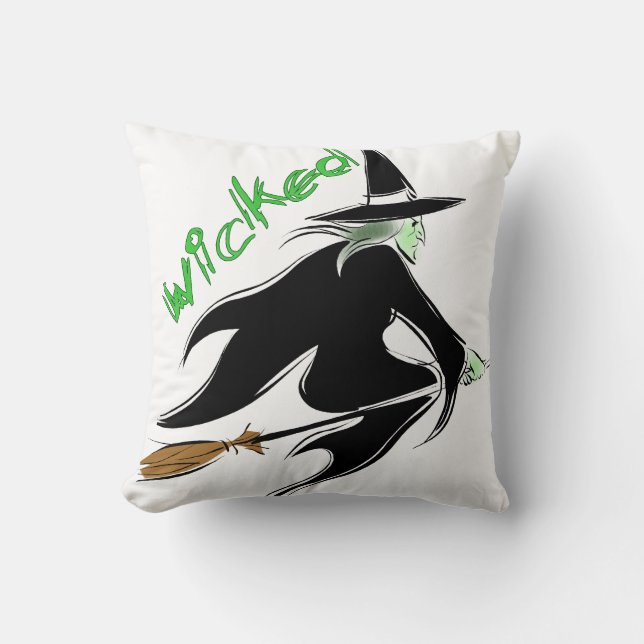 Wicked Witch Pillow! Cushion (Front)