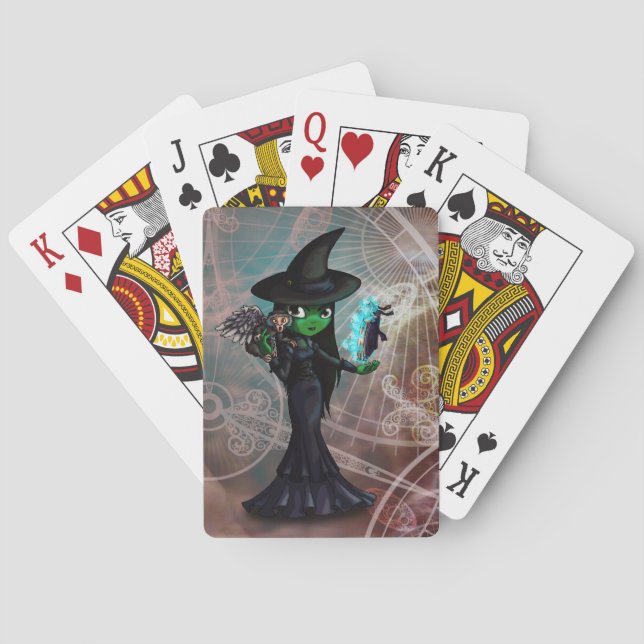 Wicked Witch Playing Cards (Back)