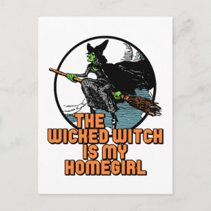 Wicked Witch Postcard