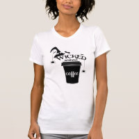 Wicked Without Coffee Cute Funny Black Witch Hat