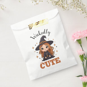 Wickedly Cute Halloween Witch   Spooky Adorable  Favour Bags