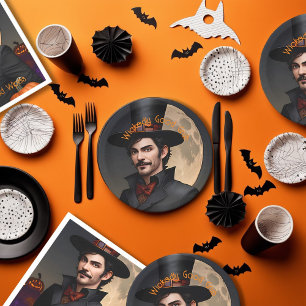 Wickedly Good Grub Halloween Party Paper Plate