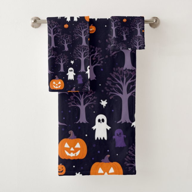 Wickedly Wonderful: Halloween Hand Towel Set (Insitu)