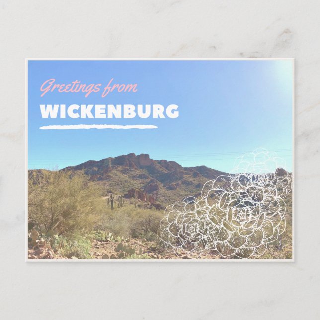 Wickenburg Landscape Postcard (Front)