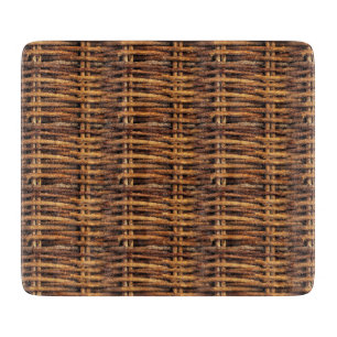 Wicker Basket Pattern Cutting Board