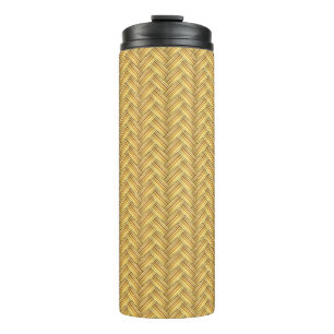 Wicker Basket Weave Seamless Thermal Tumbler