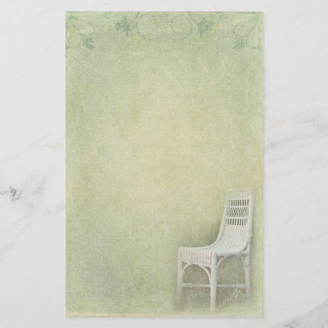 Wicker Chair Stationery (Front)