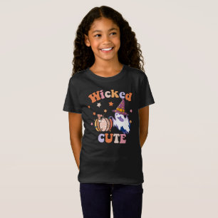 Wicker Cute Ghost Halloween T-Shirt