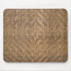 wicker pattern mouse mat