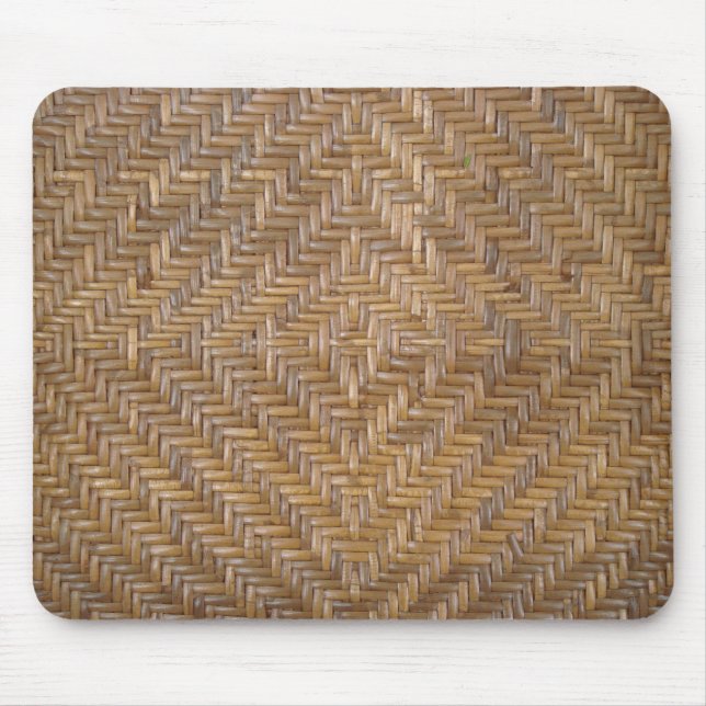 wicker pattern mouse mat (Front)