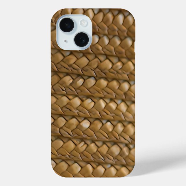 Wicker Straw Rattan Case-Mate iPhone Case (Back)