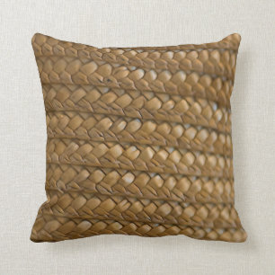 Wicker Straw Rattan Cushion
