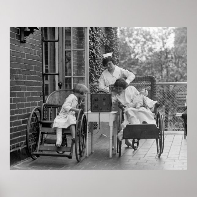 Wicker Wheelchairs, 1920s Poster (Front)