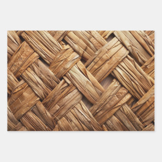 Wicker Wicker Wrapping Paper Sheet