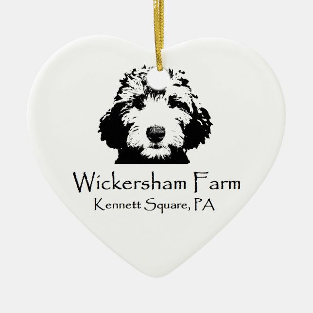 Wickersham Farm Ornament (Front)