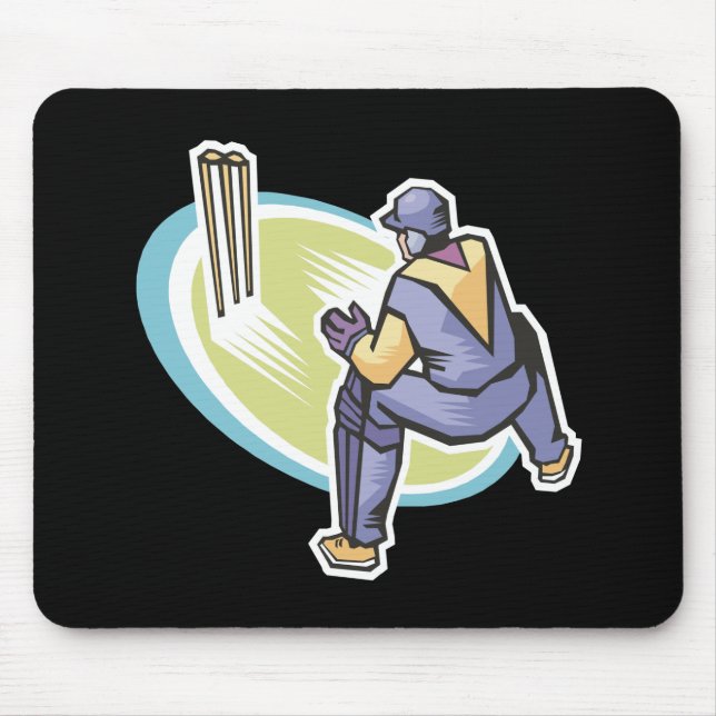 Wicket Keeper Mouse Mat (Front)