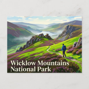 Wicklow Mountains National Park Ireland Postcard