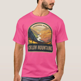 Wicklow Mountains National Park Ireland Travel Art T-Shirt