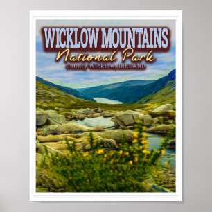 WICKLOW MOUNTAINS NATIONAL PARK - WICKLOW IRELAND POSTER