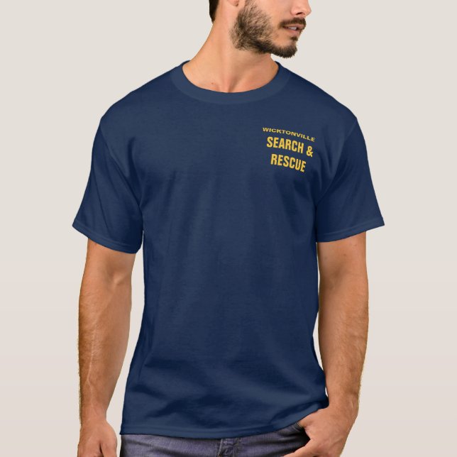 WICKTONVILLE SEARCH & RESCUE T-Shirt (Front)