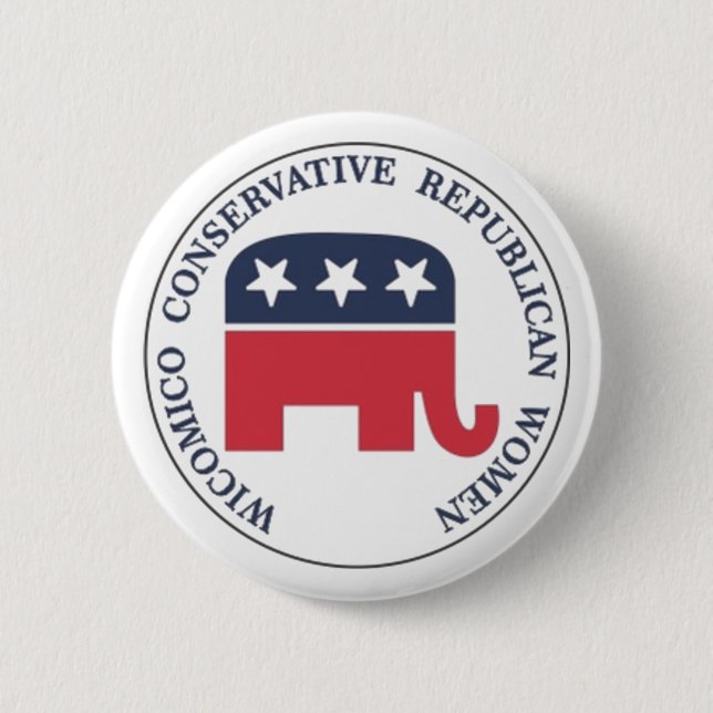 Wicomico Conservative Republican Women Button (Front)