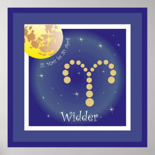 Widder 21. März bis 20. April Poster