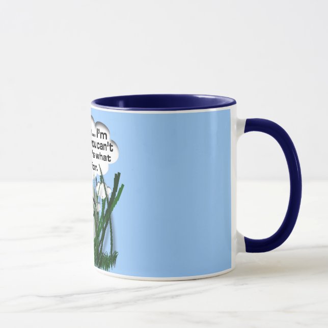 Widdle Ball in the Rough Mug (Right)